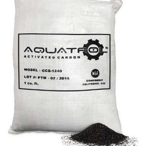 Carbón Activado Marca Aquatrol Bolsa De 1 Pie cúbico